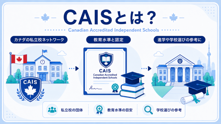 CAISとは？カナダ私立高校の認定制度をわかりやすく解説